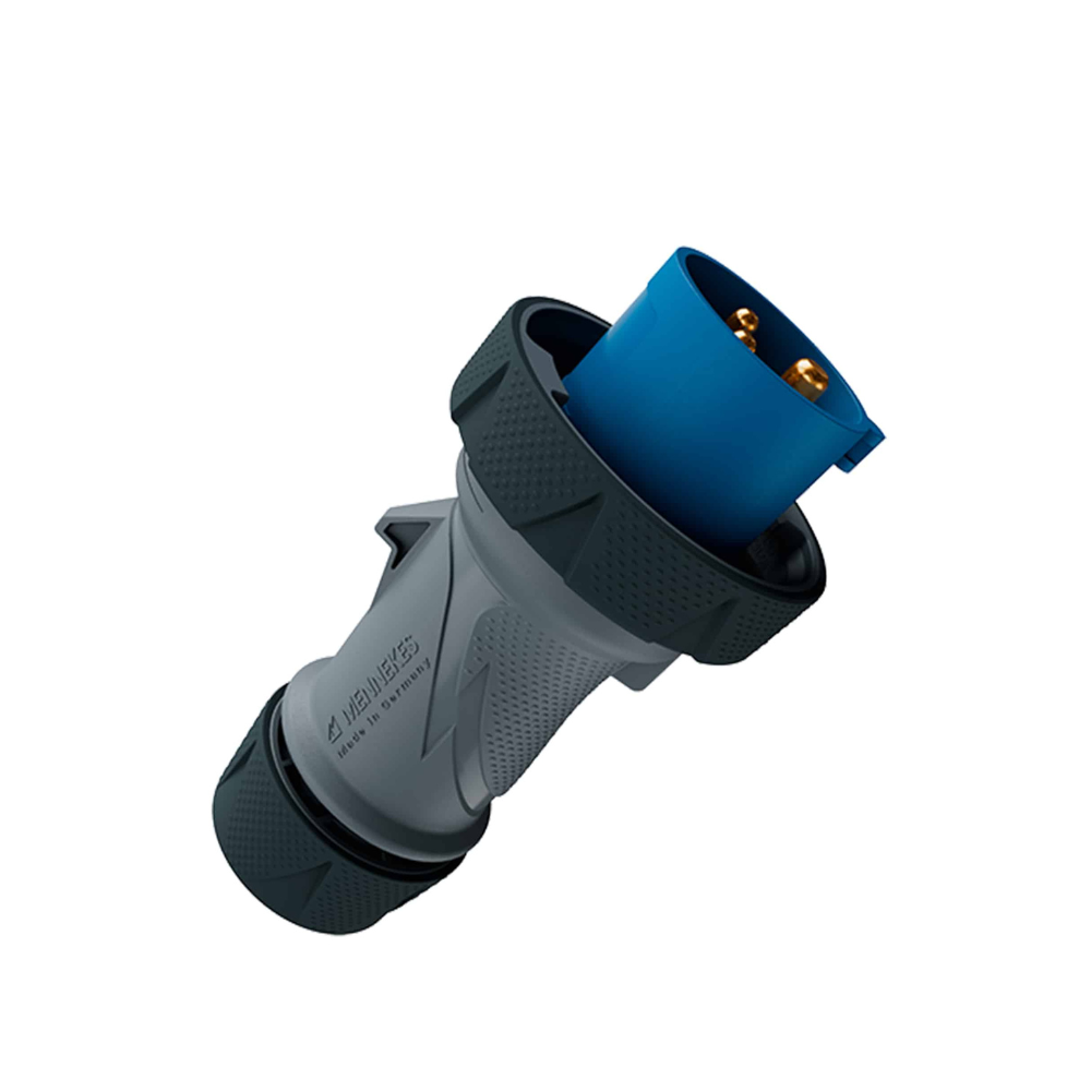 ENCHUFE 16AMP 2P+T 250V AZUL 6H IP67-69 POWERTOP XTRA MARCA MENNEKES COD 13620 ENCHUFE 16AMP 2P+T 250V AZUL 6H IP67-69 POWERTOP XTRA COD 13620 - Imagen 1