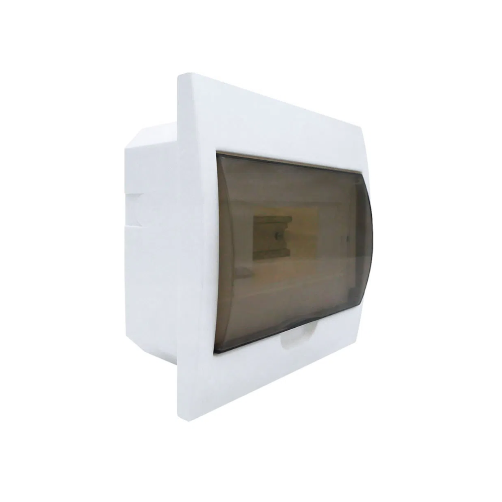 TABLERO EMPOTRABLE PVC 8 POLOS MARCA NACIONAL COD 00013 TABLERO EMPOTRABLE PVC 8 POLOS COD 00013 - Imagen 1