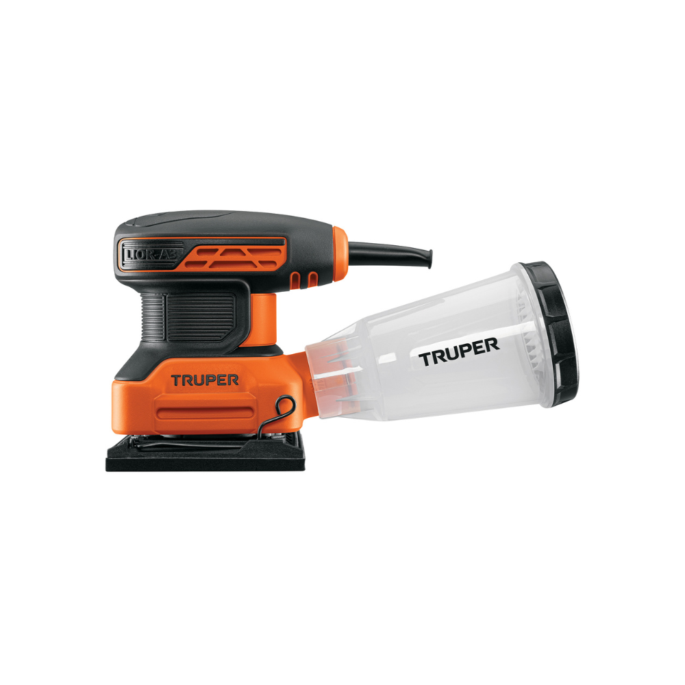 LIJADORA ORBITAL 1-4 HOJA 240 W MARCA TRUPER COD 103338 LIJADORA ORBITAL 1/4 HOJA 240 W COD 103338 - Imagen 1