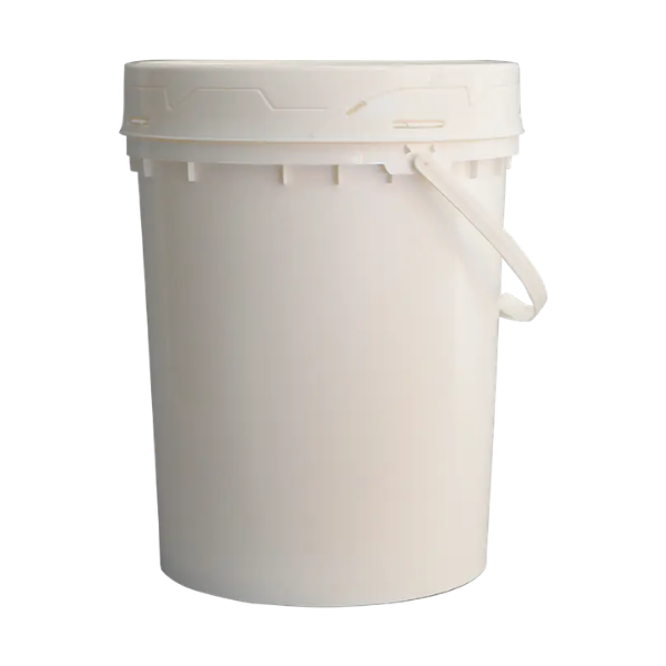 BALDE 20 LT INDUSTRIAL CON TAPA Y ASA BALDE BLANCO CON TAPA Y ASA 20 LT INDUSTRIAL - Imagen 1